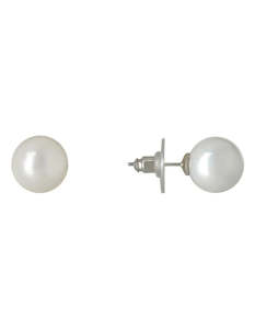 Gregory Lander Stud Earrings 12mm in Pearl G0041218