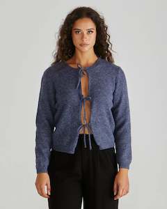 Greta Cardi - Navy Marle