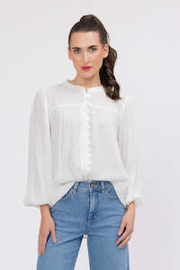 Seeking Lola: PREDICTION BLOUSE-White