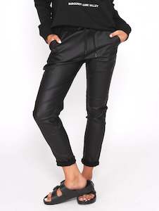 Under 50 Outlet: RILEY WAX JOGGER - BLACK