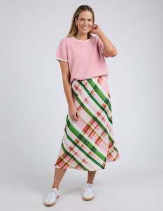ELM BREE CHECK SKIRT