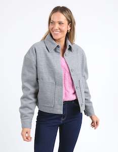 Elm Beck Jacket Grey Marle