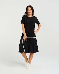 Zafina: Noa Dress-Black