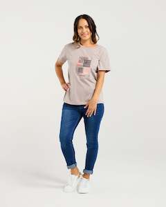 Livia T-shirt-Grey