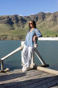 Knewe: K5101P-Holiday Shirt-Light Blue