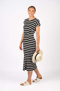 Knewe: K1047 Parker Dress-Black/White