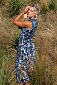 Verona Panelled Midaxi Dress