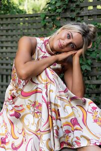 Rome Panelled Midaxi Dress