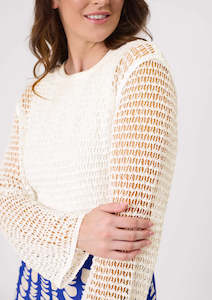 Paolina Knit Antique White