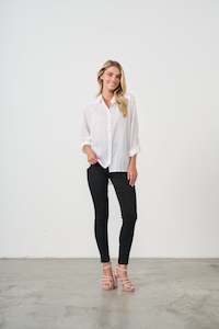 HF2661 SHIRT-JACQUARD LUREX SPOTS