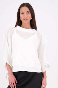 Nes: LIA COTTON LAYAME | white