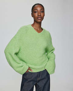 Sweatshirts Jumpers And Crews: MSCH Jilda V Pullover-Forrest Shade