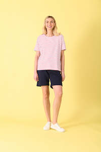 Charlie Jane: Albany shorts -navy