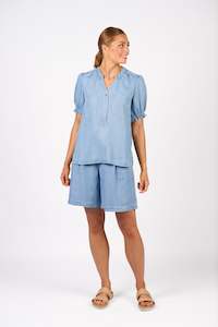 K5104-Naomi Top-Light Blue