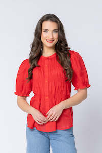 Seeking Lola: BONITA BLOUSE-LOBSTER RAMIE