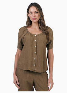 Naturals By O&J Tobacco Shirt-GA611TB