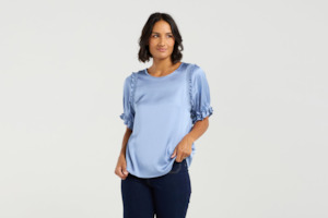 Et Alia: Florence Top-Cornflower