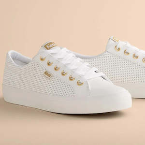 Jump kick KEDS white/gold