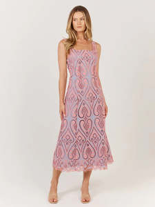 Blanca Dress - Pink/Blue