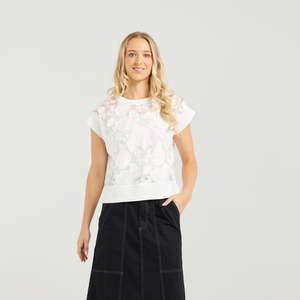 Sierra Top-Ivory Florals