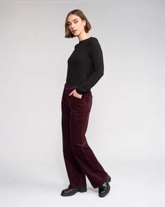 K7118C Dallas Cord Pant-Raisin