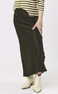 Lemon Tree: ELLA SKIRT -OLIVE