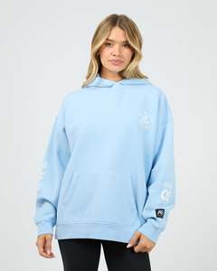 ALL ABOUT EVE SERENE HOODIE-BLUE