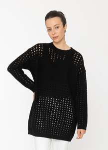 Mikki Tunic -BLACK