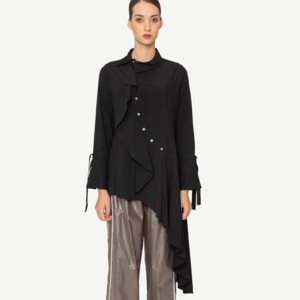 Two By Two: Melrose Shirt -BLACK