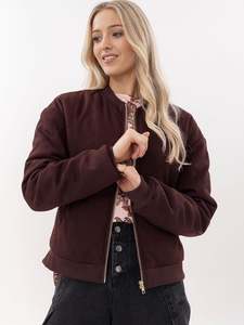 Mi Moso: MossPicard Bomber - Plum