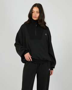 ALL ABOUT EVE Luxe Active 1/4 Zip black