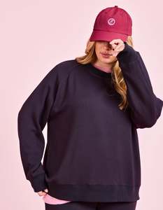 Sweatshirts Jumpers And Crews: FREEDOM PANEL CREW-MIDNIGHT NAVY