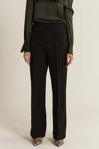 Fate Becker: PIA PONTE PANT-BLACK