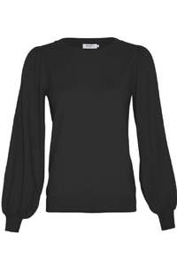 Msch Copenhagen: MSCH Tamana Rachelle Pullover-BLACK