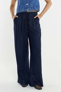 BETH TAYLORED PANT-NAVY
