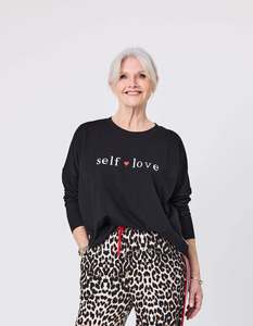 Self Love Top Black