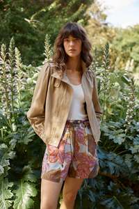 GIGI BUBBLE JACKET-TAN