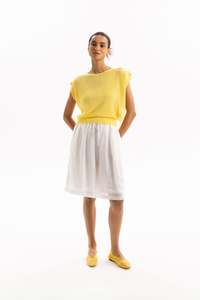 AEON SHORTS-WHITE
