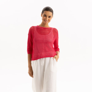 New Arrivals: REBE TOP-HOT PINK