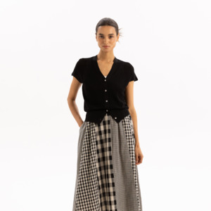 New Arrivals: GINA TOP-STRIPE-BLACK