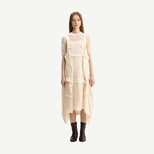 VALEN DRESS-CREAM