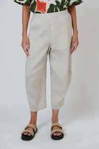 GA711 LINEN PANT-SAND