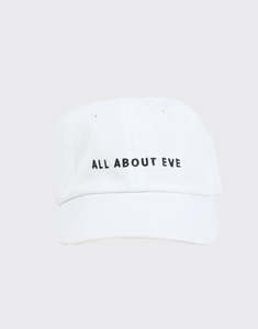 ALL ABOUT EVE AAE WASHED CAP-WHITE
