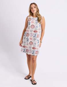 FOXWOOD FRENCH RIVERIA DRESS-PRINT