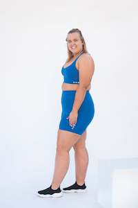 bottoms: Santorini Blue Shorts