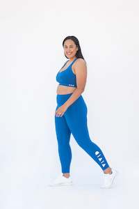 Activewear: Santorini Blue 7/8 Tights