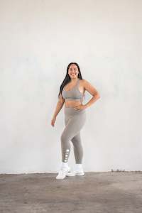 Cloudy Grey 7/8 Tights