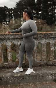 Sports Leggings: Ombre High-waisted, full-length seamless tights