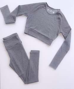 Sportswear Sets: Ribbed Yoga Collection