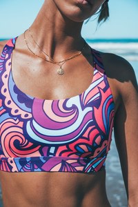 Sports Bra: Purple Passion Bra